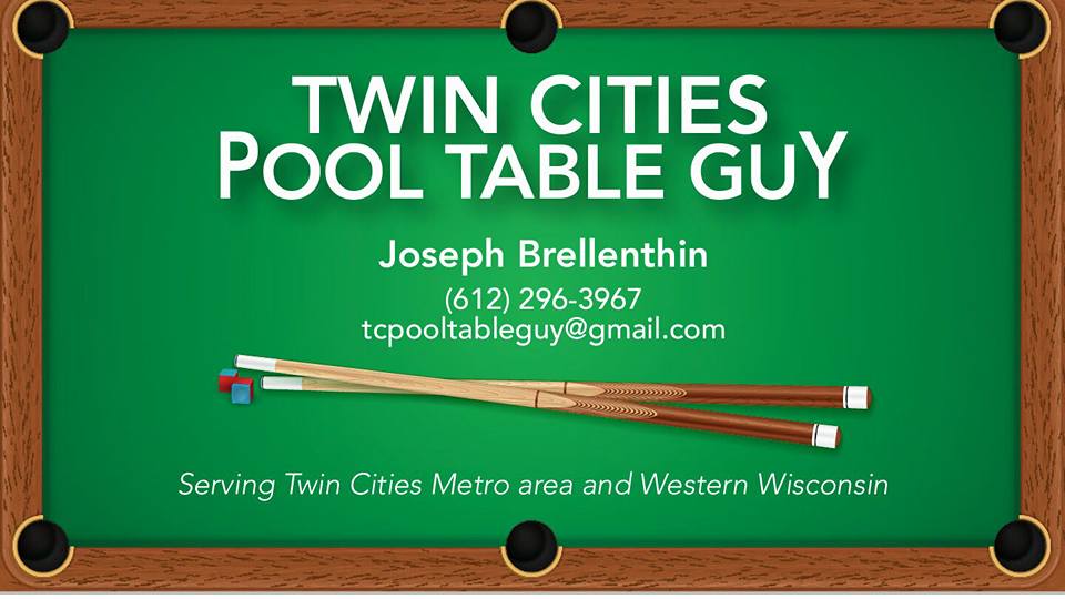Twin Cities pool table repair services
